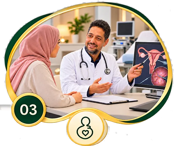 اختيار العلاج المناسب أو التدخل بالمنظار