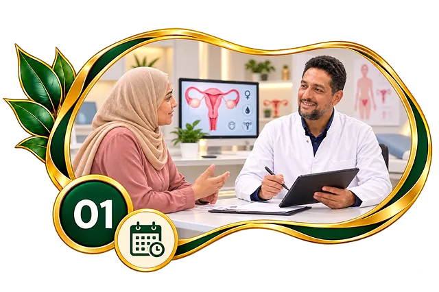 حجز الاستشارة ومناقشة الحالة الصحية