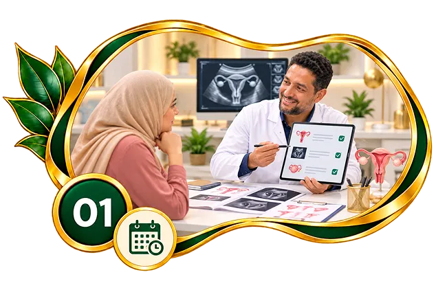 حجز الموعد وتحديد الفحص المناسب